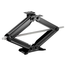 VEVOR 6500 lbs RV Scissor Jacks, 4-23.4 in RV Stabilizer Leveling Scissor Jacks, Set of 4, Heavy Duty Stabilizer Jack with Crank Handle