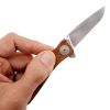 SOG Twitch II - Wood Handle Folding Knife