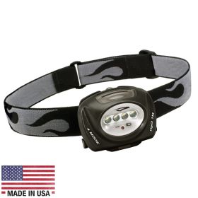 Princeton Tec QUAD LED Headlamp/Made in the USA/Waterproof/Black