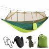 Ultralight Camping Hammock with Built-In Mosquito Net