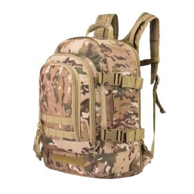 Military Outdoor Backpack for Hiking Hunting Outdoor (Color: Camo)
