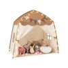 Large Playhouse Tent Kids Play Tent Bed Tent with String Lights