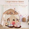 Large Playhouse Tent Kids Play Tent Bed Tent with String Lights